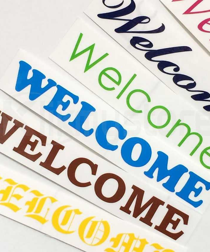 sticker cutting constum